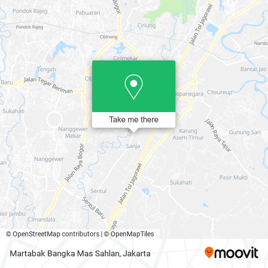 Martabak Bangka Mas Sahlan map