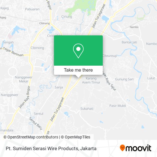 Pt. Sumiden Serasi Wire Products map