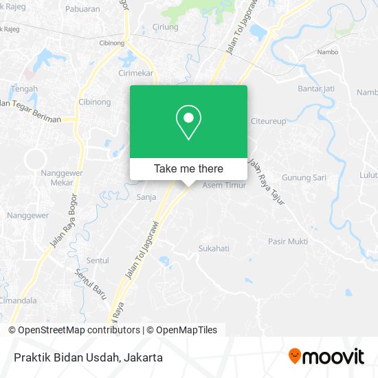 Praktik Bidan Usdah map