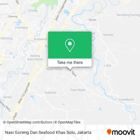 Nasi Goreng Dan Seafood Khas Solo map