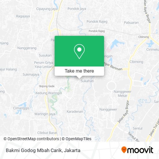 Bakmi Godog Mbah Carik map