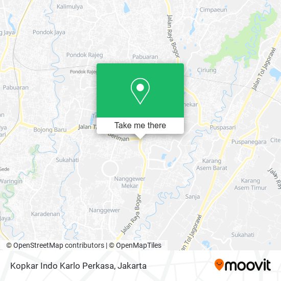 Kopkar Indo Karlo Perkasa map