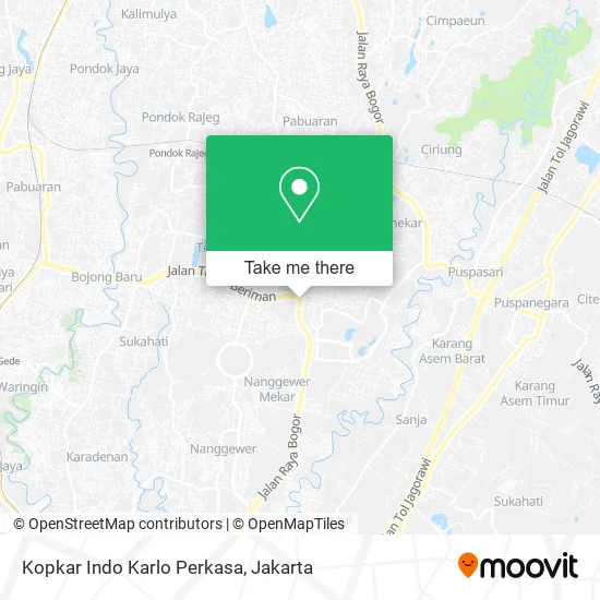 Kopkar Indo Karlo Perkasa map