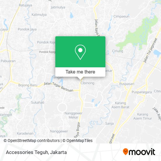 Accessories Teguh map