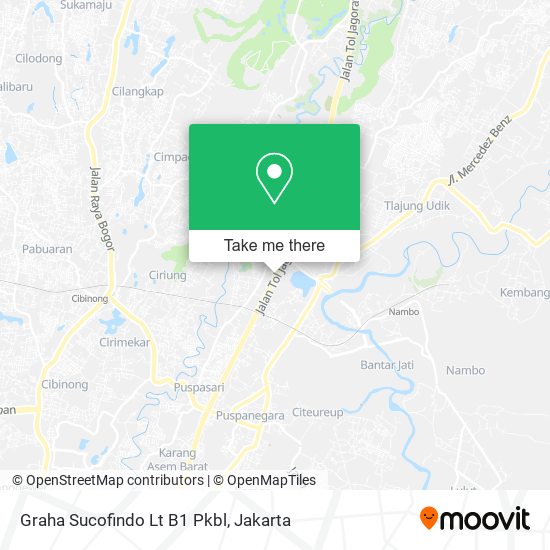 Graha Sucofindo Lt B1 Pkbl map