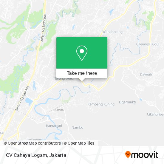 CV Cahaya Logam map