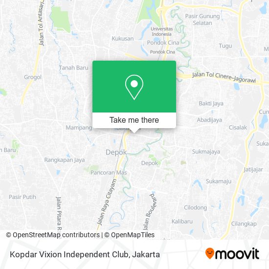Kopdar Vixion Independent Club map