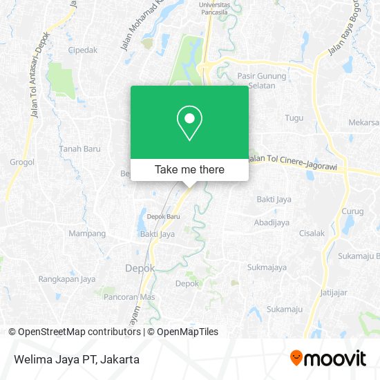 Welima Jaya PT map