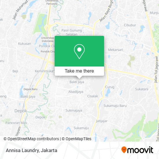 Annisa Laundry map