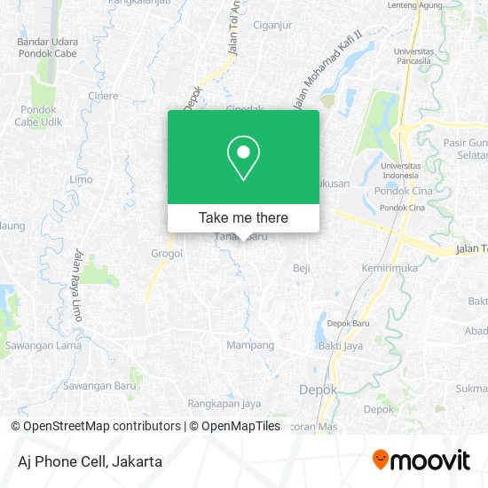 Aj Phone Cell map