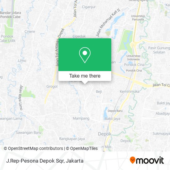 J.Rep-Pesona Depok Sqr map