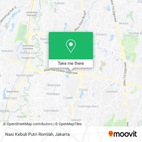 Nasi Kebuli Putri Romlah map