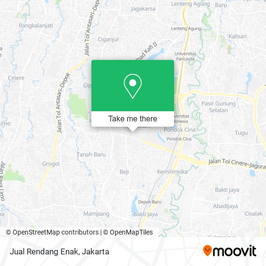 Jual Rendang Enak map