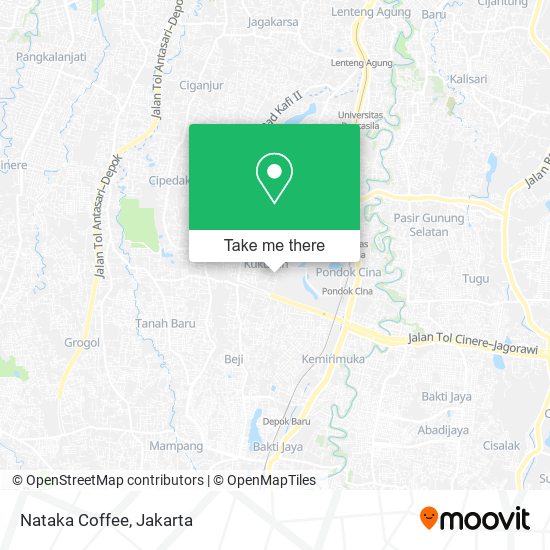 Nataka Coffee map