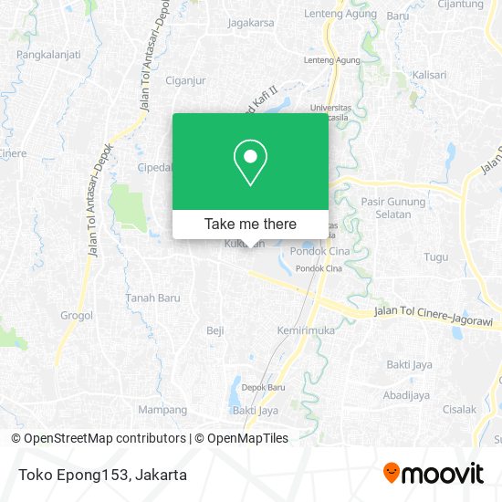Toko Epong153 map