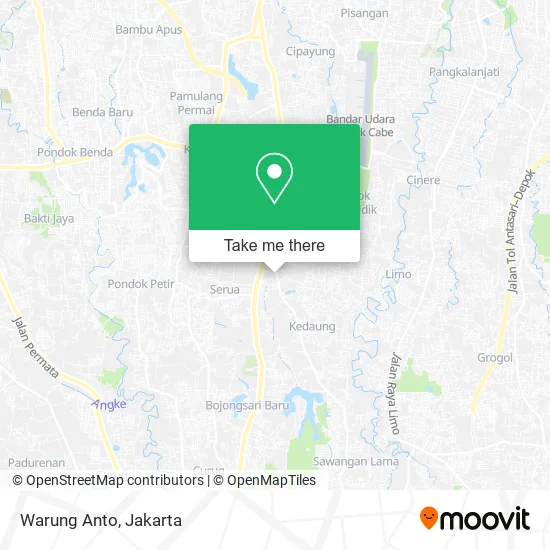Warung Anto map
