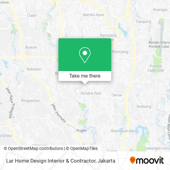 Lar Home Design Interior & Contractor map