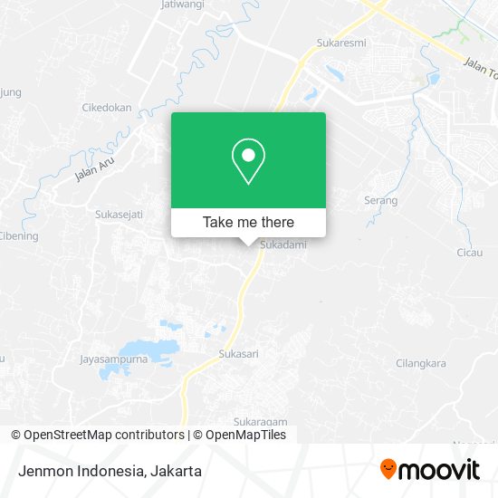 Jenmon Indonesia map