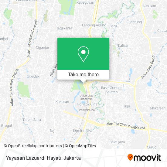 Yayasan Lazuardi Hayati map