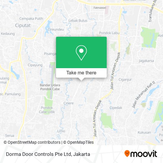 Dorma Door Controls Pte Ltd map