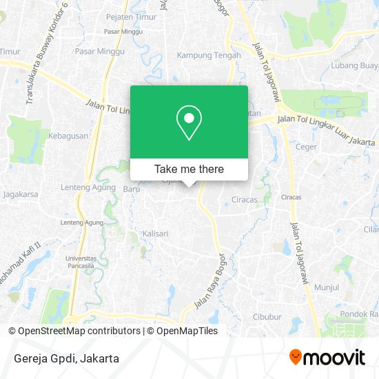 Gereja Gpdi map