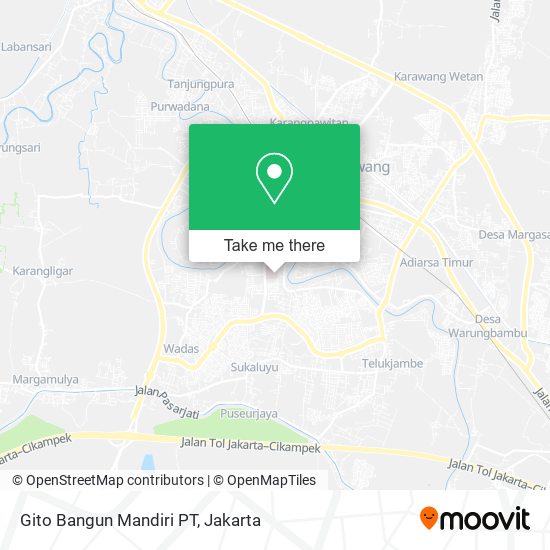 Gito Bangun Mandiri PT map