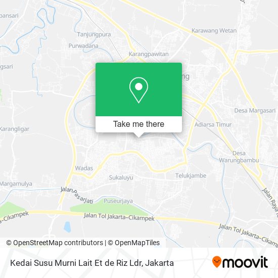 Kedai Susu Murni Lait Et de Riz Ldr map