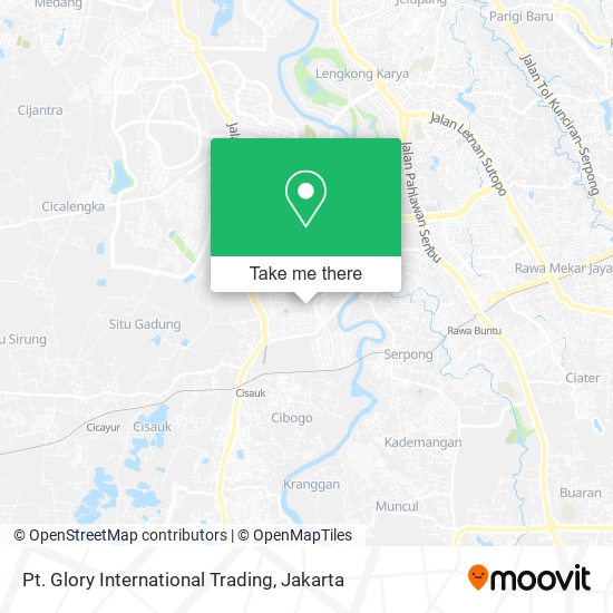 Pt. Glory International Trading map