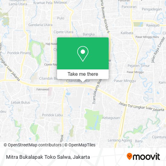 Mitra Bukalapak Toko Salwa map