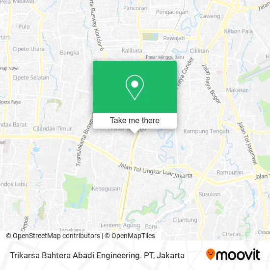 Trikarsa Bahtera Abadi Engineering. PT map