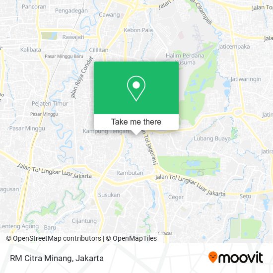 RM Citra Minang map