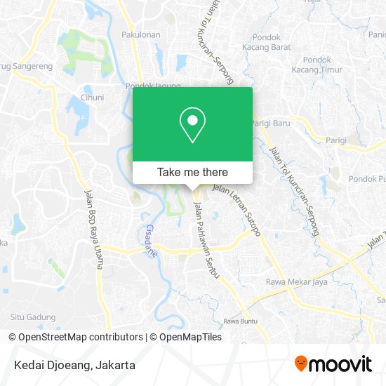 Kedai Djoeang map