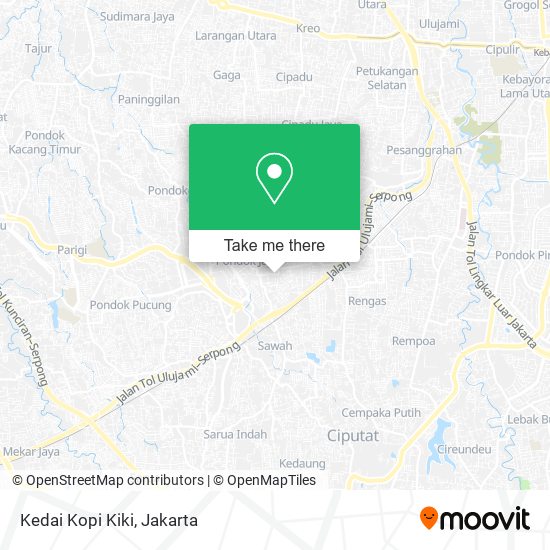 Kedai Kopi Kiki map