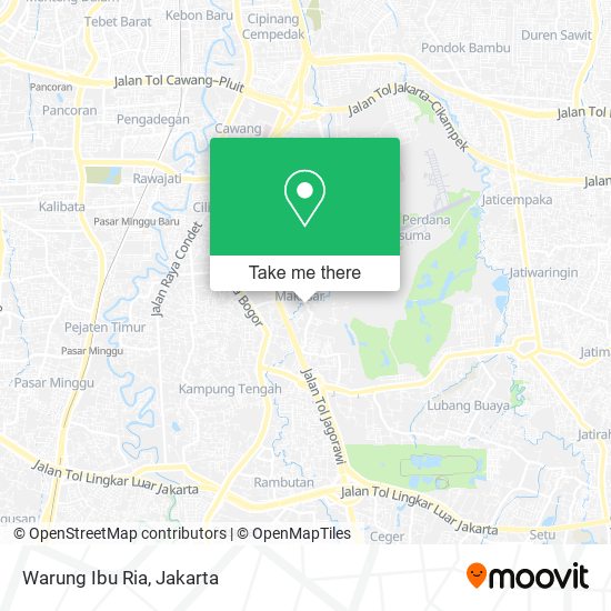 Warung Ibu Ria map