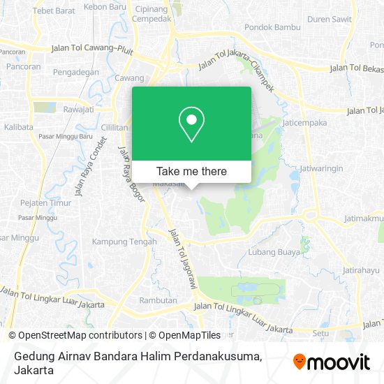 Gedung Airnav Bandara Halim Perdanakusuma map