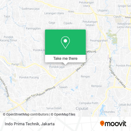 Indo Prima Technik map