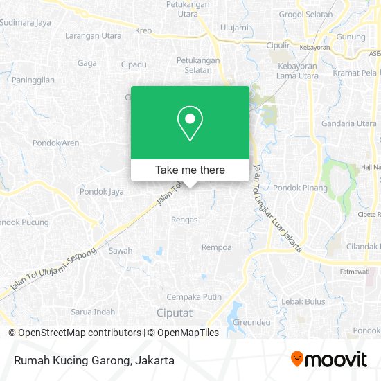 Rumah Kucing Garong map