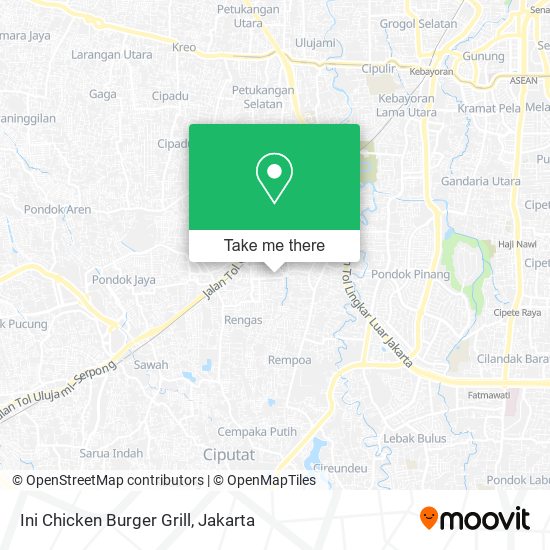 Ini Chicken Burger Grill map