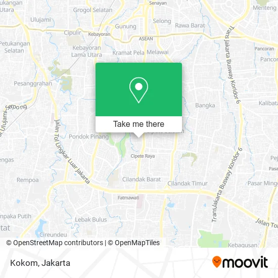 Kokom map