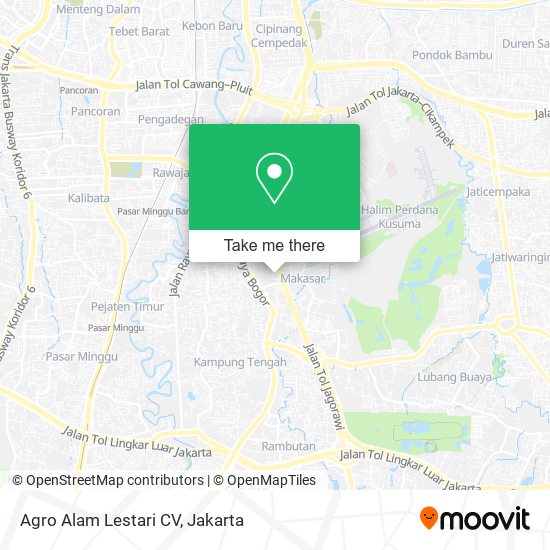 Agro Alam Lestari CV map