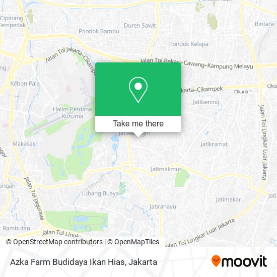 Azka Farm Budidaya Ikan Hias map