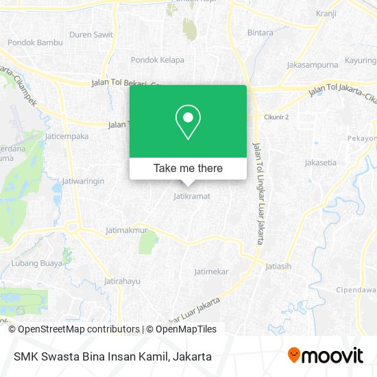 SMK Swasta Bina Insan Kamil map