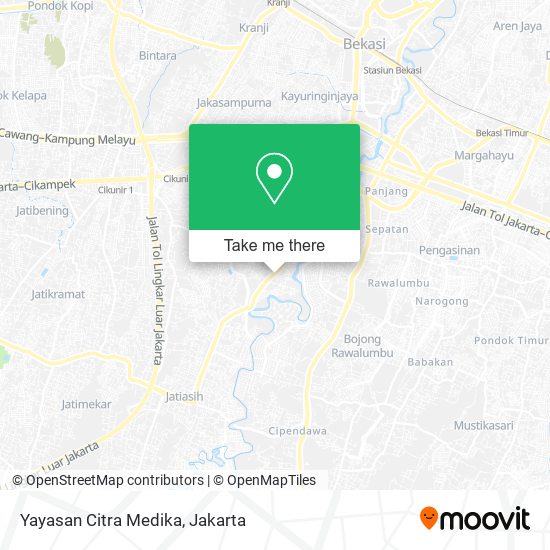 Yayasan Citra Medika map