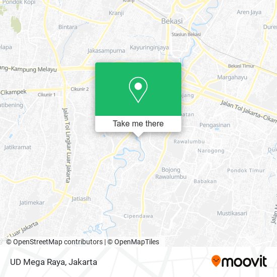 UD Mega Raya map