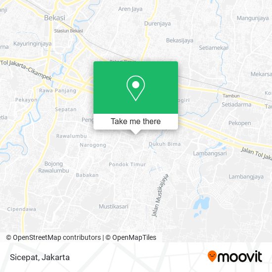 Sicepat map