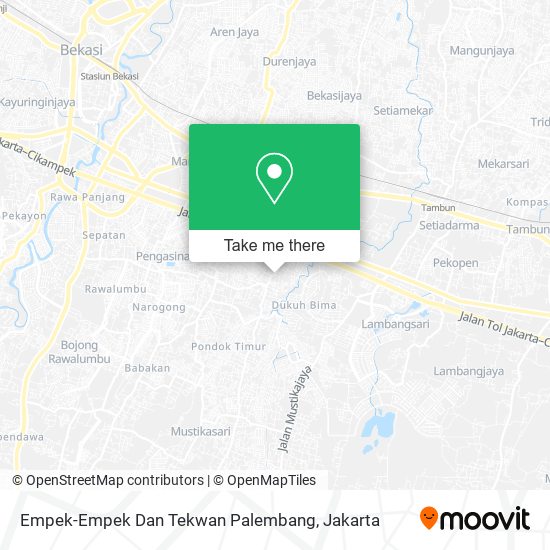 Empek-Empek Dan Tekwan Palembang map