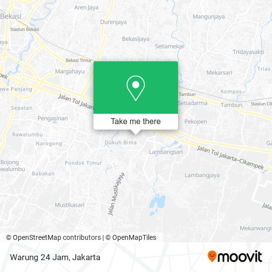 Warung 24 Jam map