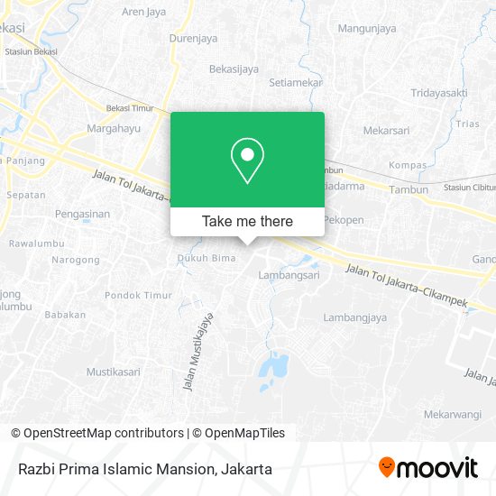 Razbi Prima Islamic Mansion map