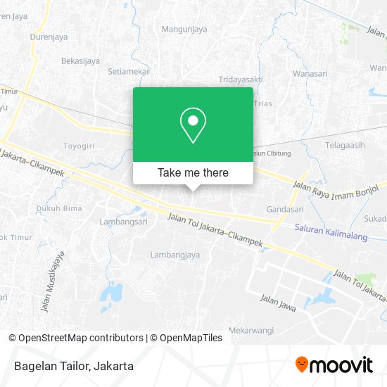 Bagelan Tailor map