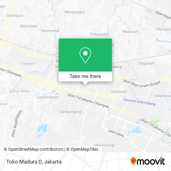 Toko Madura D map
